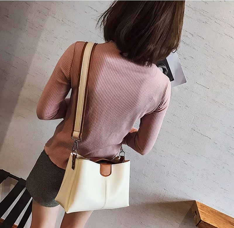 Osman White Sling Bag for Girls - Image 4